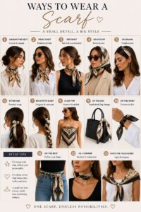 Scarf sebagai Aksesori Fashion untuk Tampilan Keren