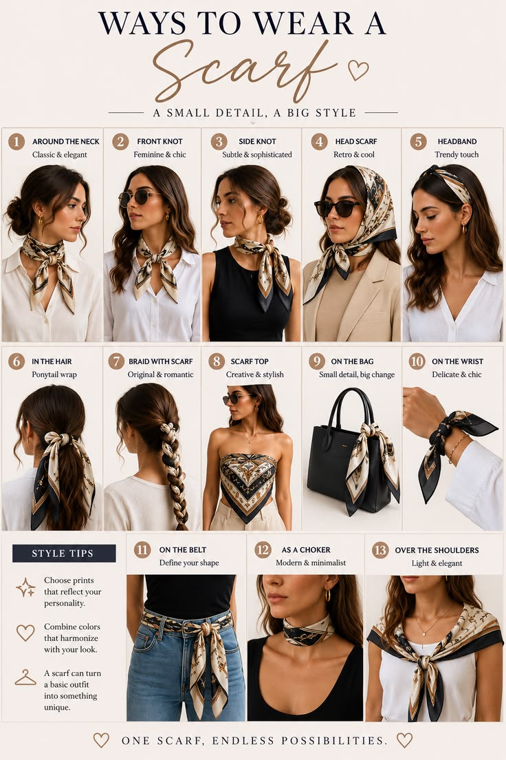 Scarf sebagai Aksesori Fashion untuk Tampilan Keren